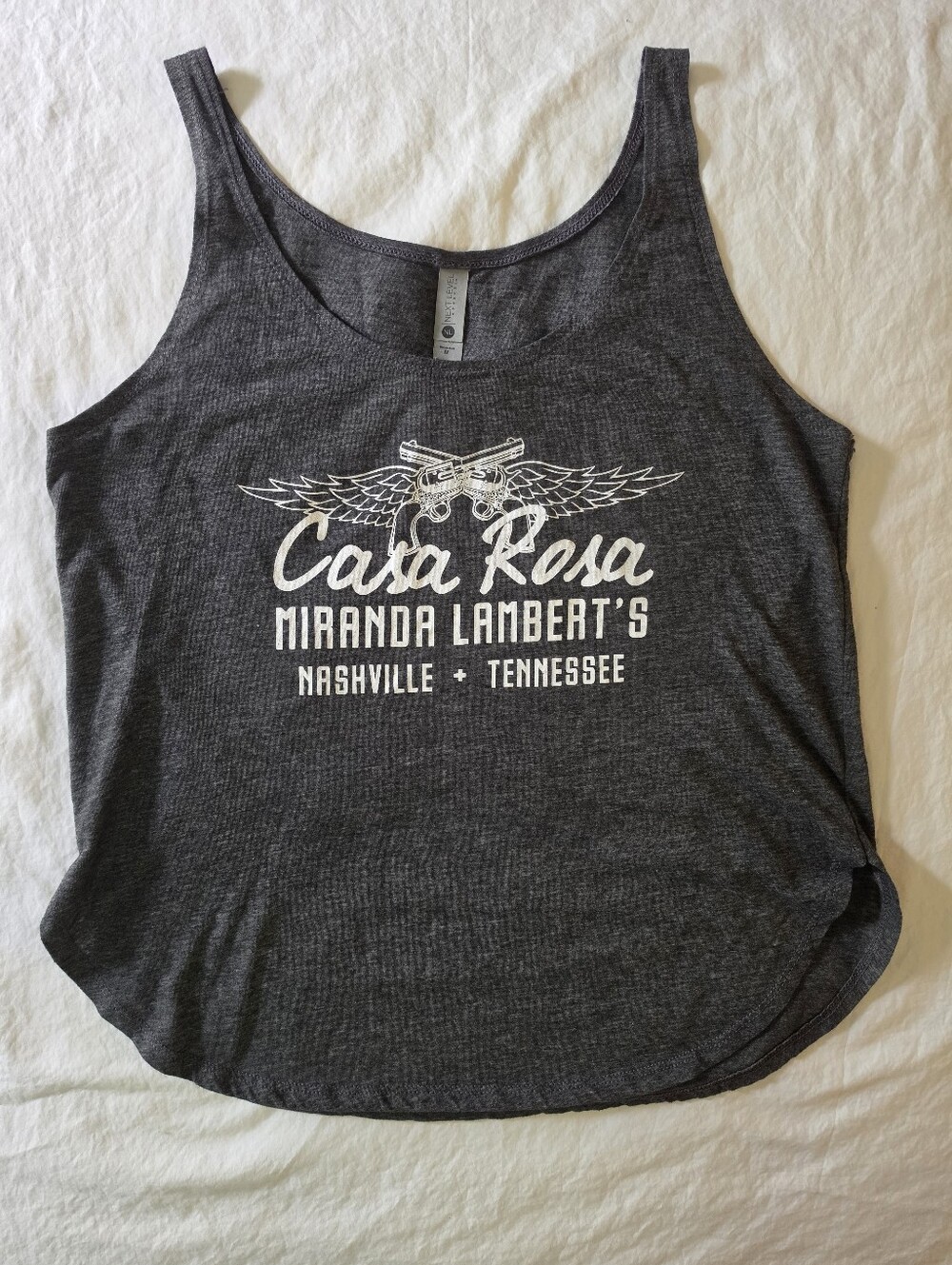 Casa Rosa Miranda Lambert Nashville Graphic Tank Top M